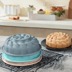 Set stampo per torta in silicone Saint-Honore per uso domestico, teglia per mousse resistente.