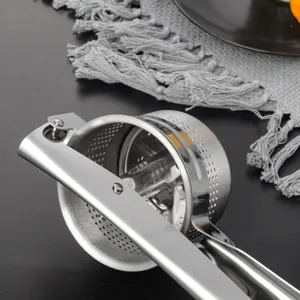 Stainless steel potato ricer masher kitchen tool press for mashing vegetables and fruits