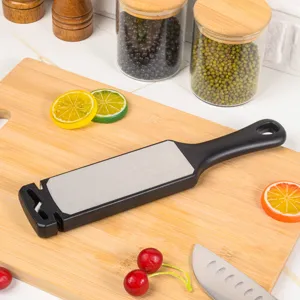 Diamond knife sharpener double sided whetstone kitchen sharpening tool household fast sharpening rod