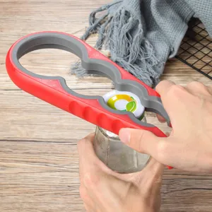 Apribottiglie Multifunzionale in PP Apriscatole Strumento Creativo per Aprire Coperchi di Barattoli da Cucina per Uso Quotidiano