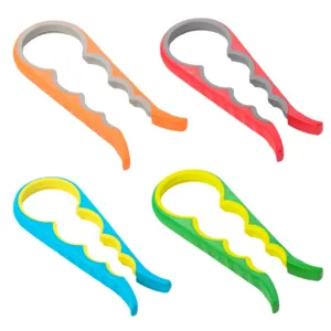 Apribottiglie multifunzione 4 in 1 Apri barattoli Utensile da cucina pratico!