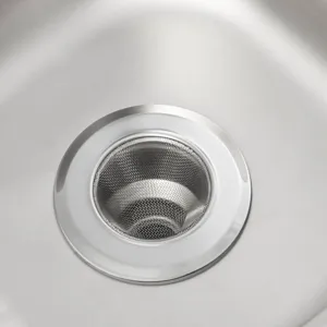 Stainless Steel Kitchen Sink Strainer Anti-Clogging Drain Filter Mesh Basket Sink Waste Catcher for Home Kitchen