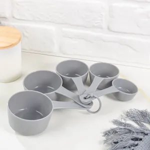 Assortiment de Cuillères et Tasses à Mesurer en Plastique Outils de Pâtisserie Ustensiles de Cuisine pour Cuisine
