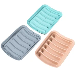 Set di stampi per salsicce in silicone, macchina per hot dog antiaderente, cottura.