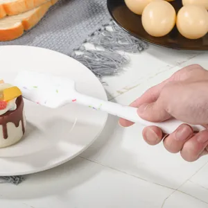 Silikon Spatel Set Bunte Streusel Backwerkzeuge Kuchenschaber Küchenhelfer Set zum Backen Kochen