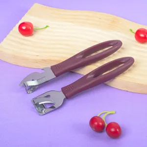 Abrelatas portátil de acero inoxidable y abridor de botellas herramienta de cocina detalle.