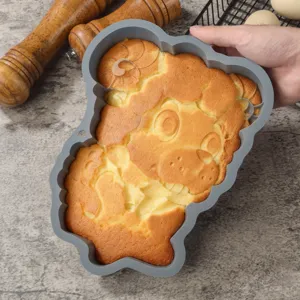 Silicone cake mold zodiac animal baking pan creative DIY non-stick kitchen pastry tool for baking
