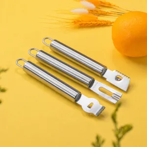 Roestvrij St acciaio Citroenzester Rasp Multifunctioneel Keuken Schilgereedschap Voor Citrusvruchten Oranje Keukenhulp