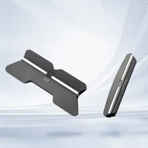 Fixed angle knife sharpener guide clip detail showing 12 and 18 degree angle markings.