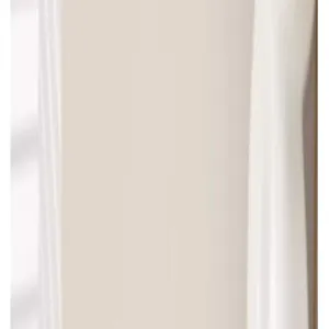 Detailed view of the stylish cosmetic bag showing smooth texture and soft lighting effects.