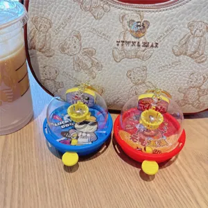 Mini finger basketball keychain toy set, portable plastic mini basketball game for kids gift.