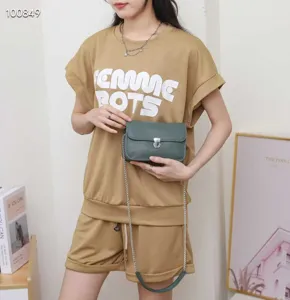 Women genuine leather crossbody bag fashionable chic solid color shoulder handbag for daily use