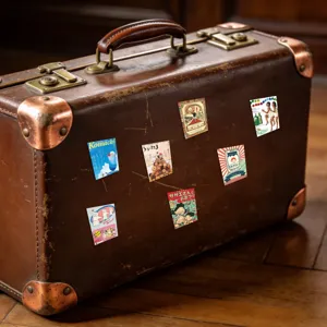 Autocollants d'affiches rétro de l'ère Shōwa pour scrapbooking DIY, bagages et ordinateurs.