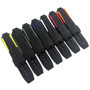 Correa de Reloj de Silicona Reemplazo Para Serie Racing Banda de Goma Impermeable Accesorios de Reloj Deportivo