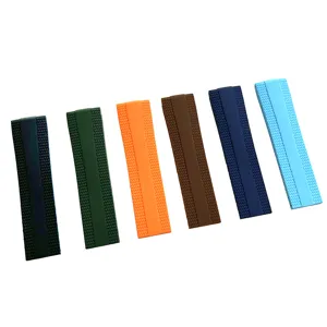 Colorful silicone watch straps replacement rubber watch band accessories set for men women.