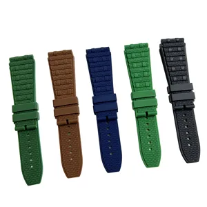 Correa de reloj de silicona 24mm impermeable de repuesto para relojes deportivos