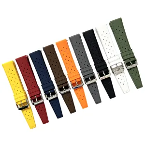 Correa de Reloj de Deporte de Silicona Universal Impermeable Pulsera de Repuesto de Goma