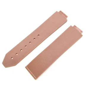 Correa de repuesto de caucho para reloj con diseño de rayas verticales correa de silicona impermeable