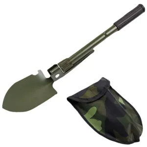 Pelle militaire pliante d'extérieur, outil de camping multifonction, équipement de survie.