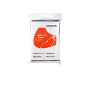 Emergency survival thermal blanket for outdoor camping hiking waterproof windproof foil rescue.