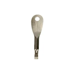 Mini destornillador plano portátil herramienta EDC con agujero para llavero para exterior.