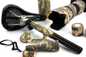 Kamuflage elastisches Klebeband für Outdoor Fahrrad und Kamera Ausrüstung Schutz.