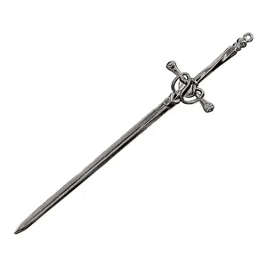 Vintage sword hair pin for women Hanfu styling metal hairpin elegant Chinese headpiece
