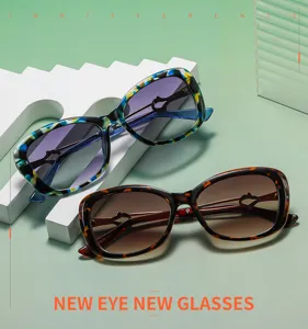 Trendy designer women sunglasses fashion vintage optical frame retro eyewear stylish accessory