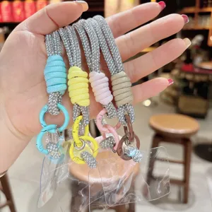 Cinturino per telefono con strass catena da polso brillante per custodia cellulare accessori