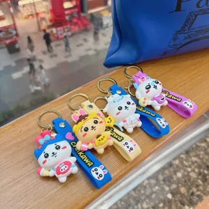 Chiikawa PVC sleutelhanger schattige cosplay pop tas hanger sleutelring cadeaudetail