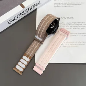 Nylon Uhrenarmband kompatibel mit Huawei Uhr, bequemes atmungsaktives Ersatzband.