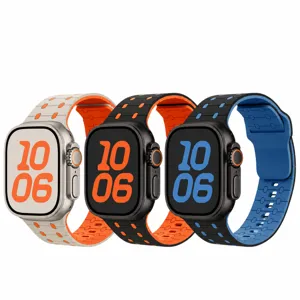 Cinturino di Ricambio in Silicone per Smartwatch Serie Accessorio Cinturino Sportivo
