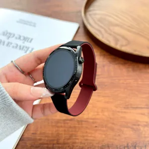 Vervangende siliconen horlogeband voor Huawei Watch GT3 GT4 GT5 Pro, magnetisch design.