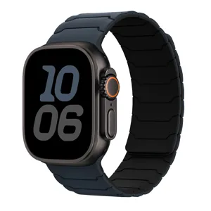 Siliconen magnetische horlogeband vervanging compatibel met sport watch ultra accessoire