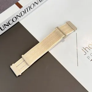 Bequemes atmungsaktives Nylon-Uhrenarmband Ersatzarmband kompatibel mit Smartwatch Zubehör.