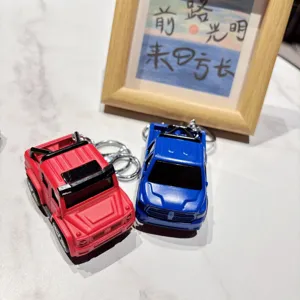Legierung Pickup Truck Schlüsselanhänger Spielzeug, Miniatur Auto Modell Anhänger.