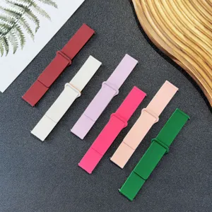 Silicone Magnetic Smart Watch Band Replacement Strap Soft Waterproof Compatible with Watch