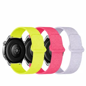 Smartwatch Silicone Replacement Strap Soft Wood Grain Magnetic Suction Watch Band Compatible With Smart Watch Accessories