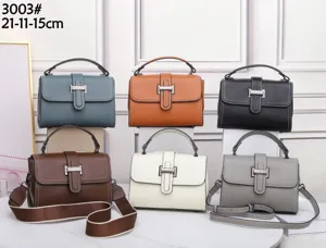 Genuine leather small square handbag flap crossbody minimalist commuter bag for women