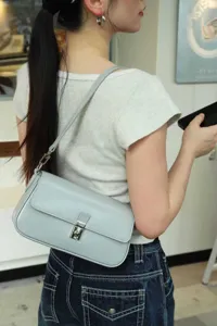Koreanischer Stil minimalistische Umhängetasche mode lässige Damen Schultertasche Tasche