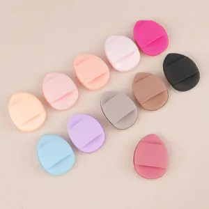 Mini Thumb Makeup Puff Non Latex Marshmallow Air Cushion Sponge Wet Dry Dual Use Concealer Detail Foundation Cosmetic Finger Puff