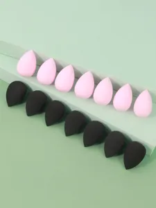 14 pcs mini makeup sponge teardrop shaped cosmetic puff soft blending sponge for face makeup