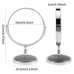 Specchio trucco da tavolo a doppio lato da 6 pollici specchietto dimensioni
