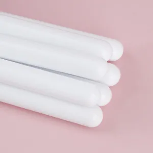 Set di manici per pennelli per nail art bianchi per manicure e pittura professionale.
