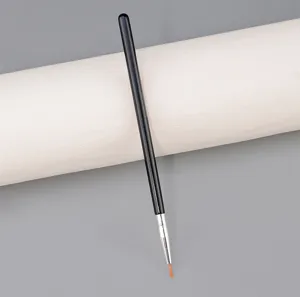 Fine eyeliner detail makeup brush with black handle for precise eye makeup application