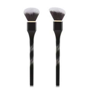 Großer Spiralgriff Make-up Pinsel Puderpinsel Konturenpinsel Synthetische Faser Weich Flauschig Kosmetikwerkzeug