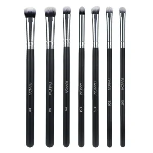 Portable Makeup Brush Set Soft Synthetic Hair Eye Shadow Blending Brushes For Beginners Professional Cosmetic Tools