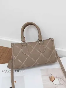 Chic niche design textured pillow bag spring new fashion women simple shoulder crossbody bag