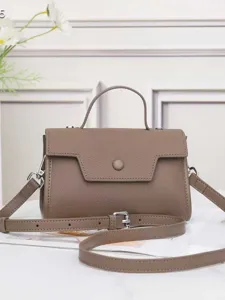 Borsa a Tracolla a Busta in Vera Pelle per Donna Piccola Borsa a Tracolla in Pelle Borsa Chic per Viaggio Quotidiano