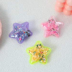 Jolies pinces à cheveux étoile scintillantes pour enfants, accessoires de coiffure fille